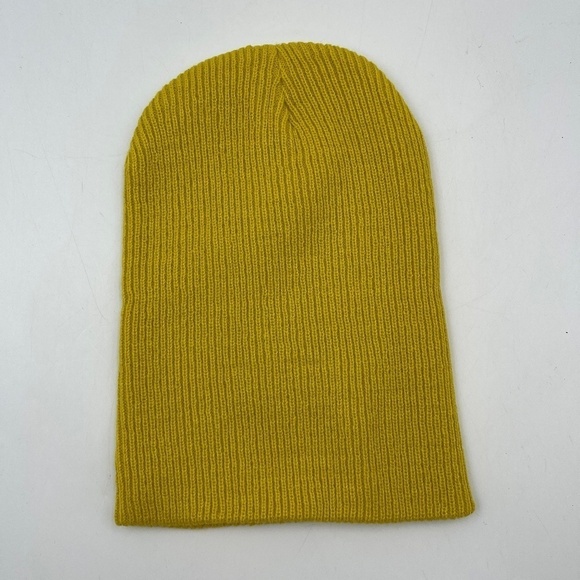 Assholes Live Forever Yellow Slouch Beanie - Picture 2 of 3